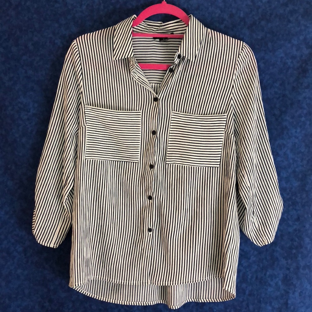 Stripped button down!
